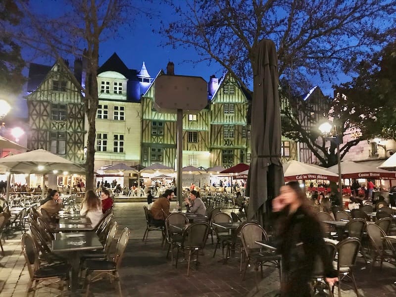 Place Plumereau in Tous, France