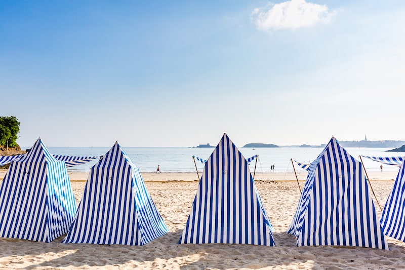 Dinard, one of the best beaches Brittany France