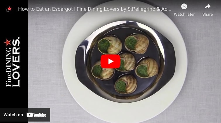 Escargots video screenshot