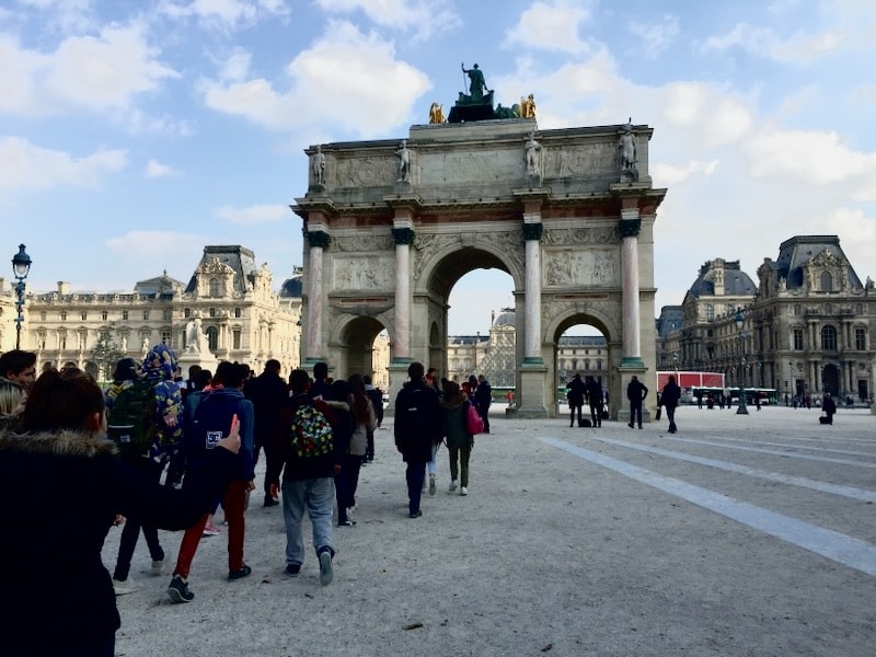 Arc de Triomphe of the carrousel du Louvre