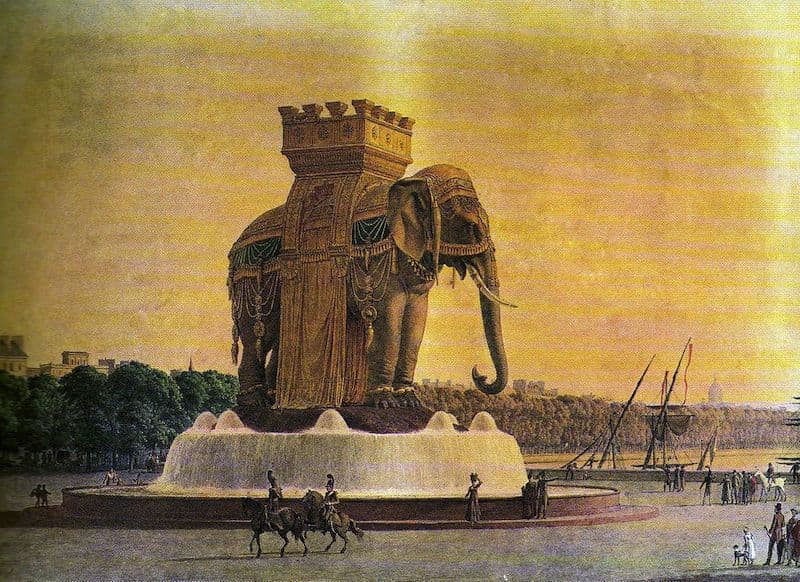 Elephant project for Place de la Bastille