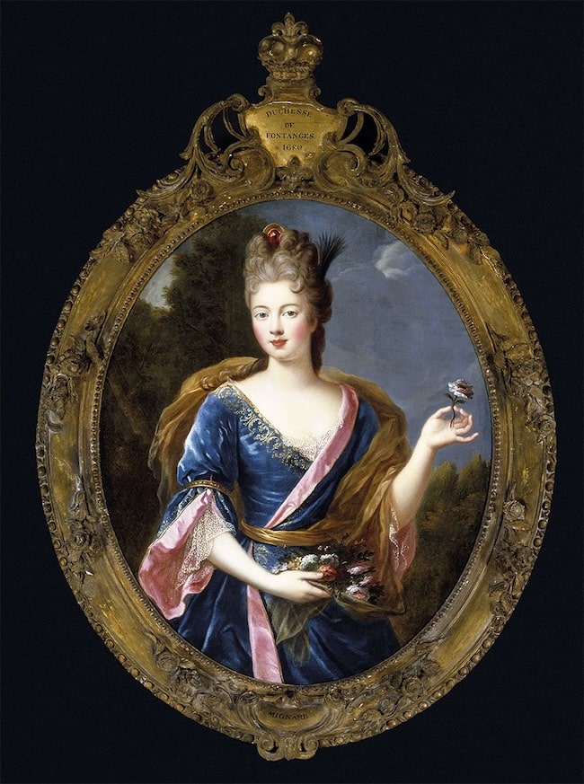 Duchess of Fontanges, one the many mistresses to Louis XIV
