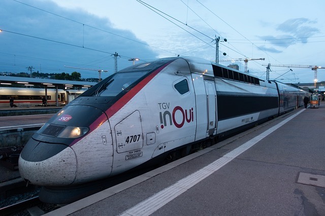 France travel by train - TGV, high-speed train travel in France