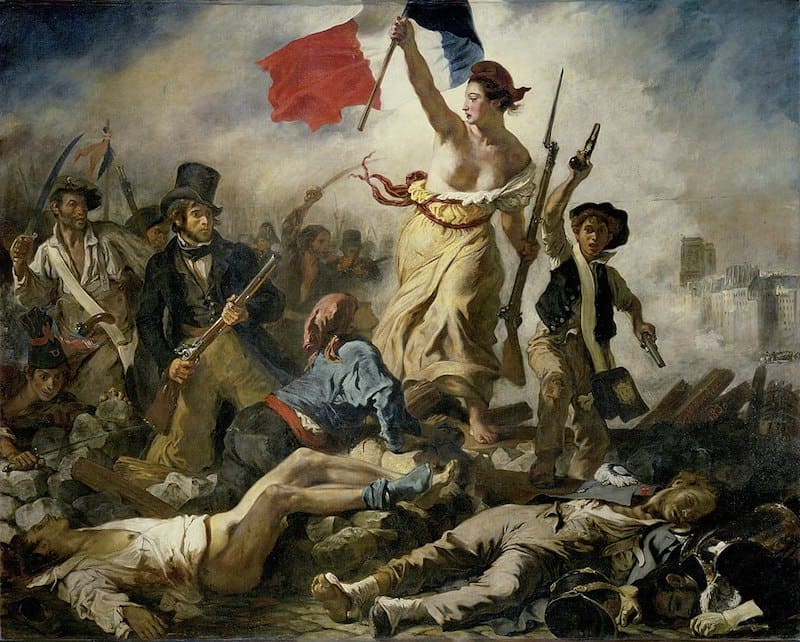 French Revolution Delacroix painting