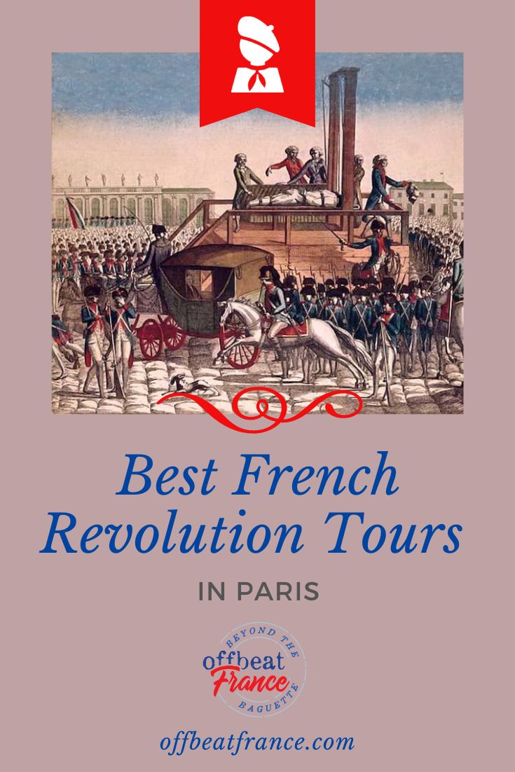 French revolution tour paris pin