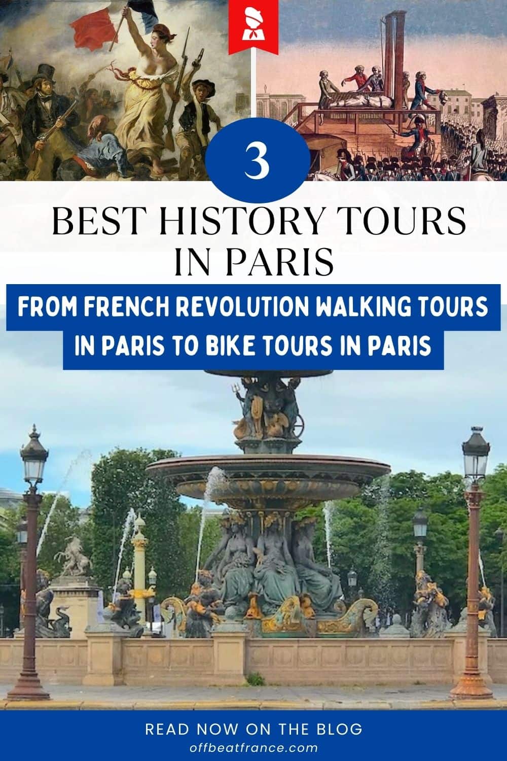 French Revolution tours in Paris pin