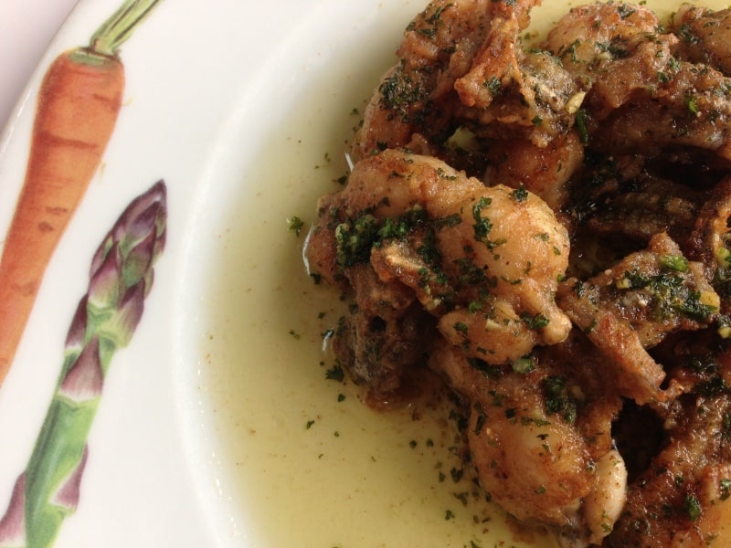 Weird things to eat? Frogs' legs, popular French weird food