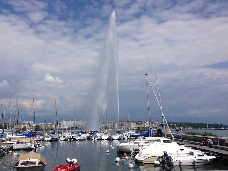 Geneva jet d'eau