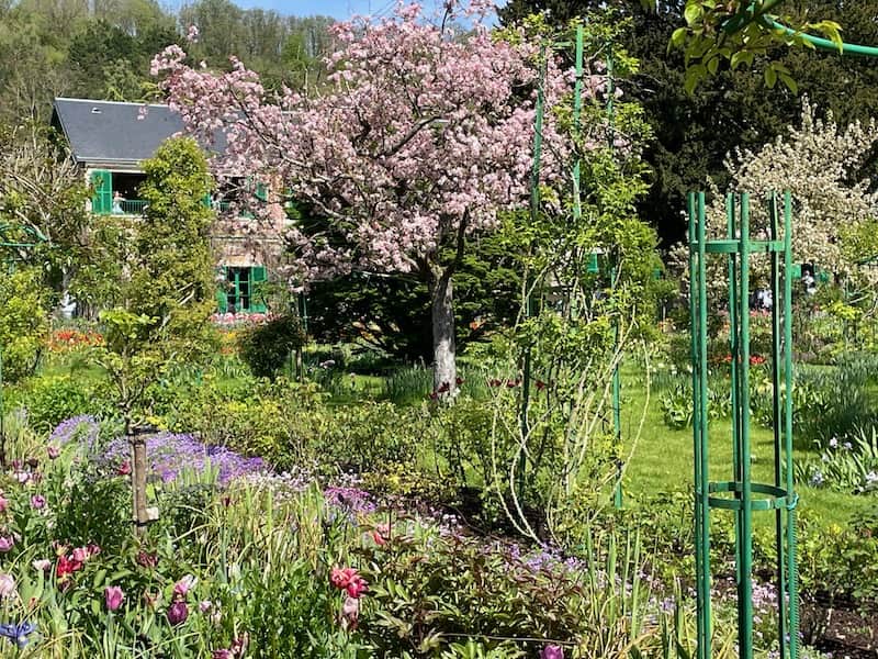 View of the Clos Normand, in front of Monet's house