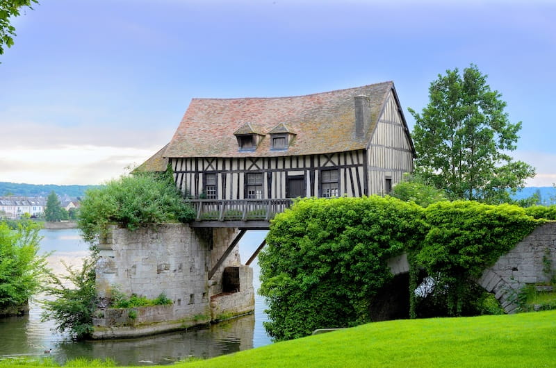 Old mill in Vernon, near Giverny