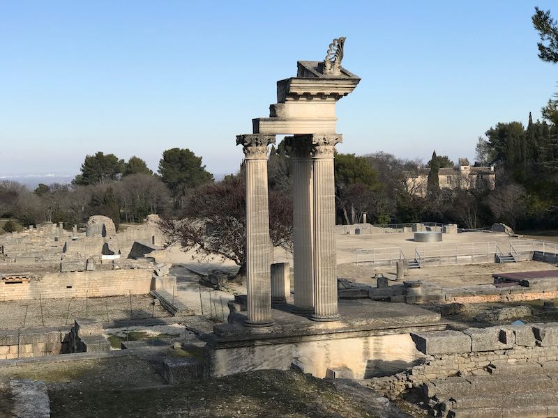 Roman vestiges - Glanum ruins France Roman vestiges - Glanum ruins France