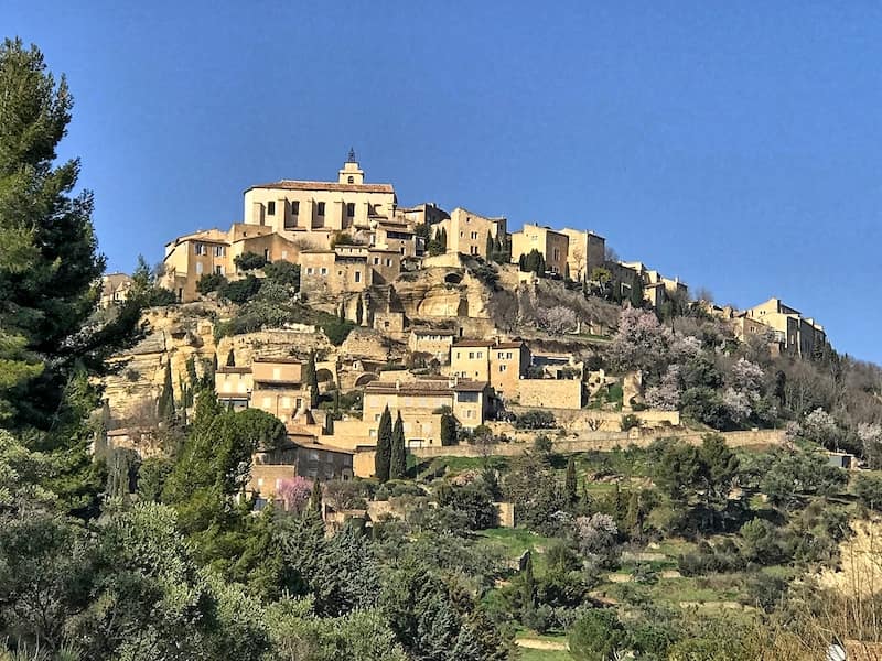 Gordes Luberon Provence, seen from below
