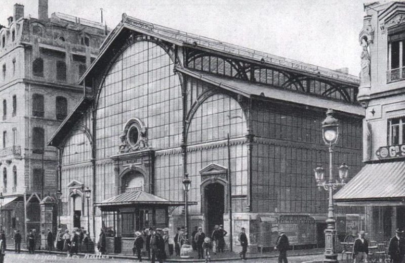 Historical photo Les Halles de Lyon