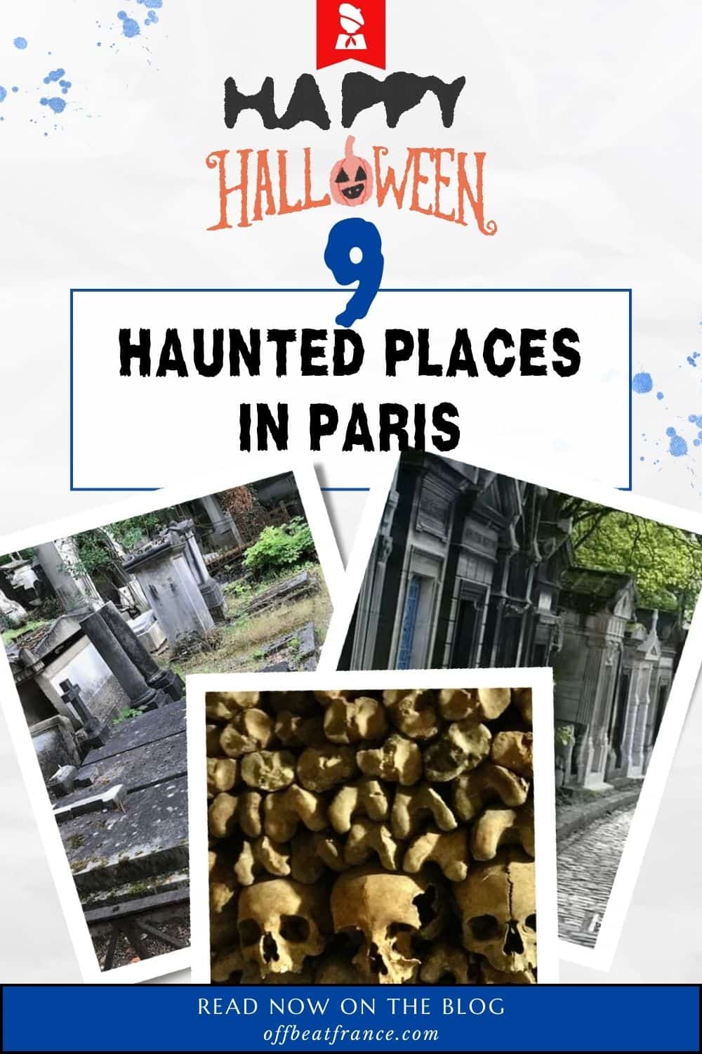 Haunted Paris pin Haunted Paris pin
