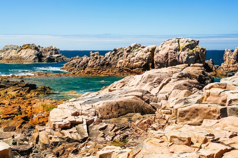 Ile de Brehat coast, Brittany, France