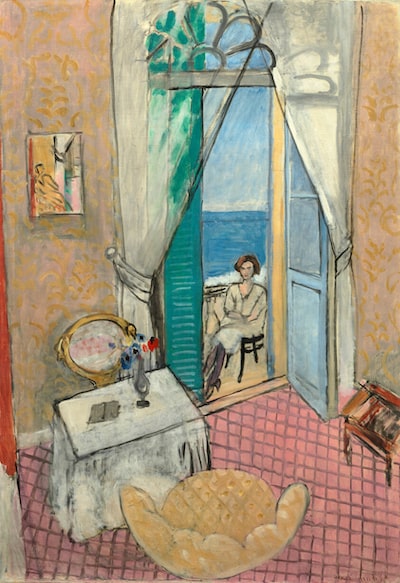 interior at Nice by Matisse