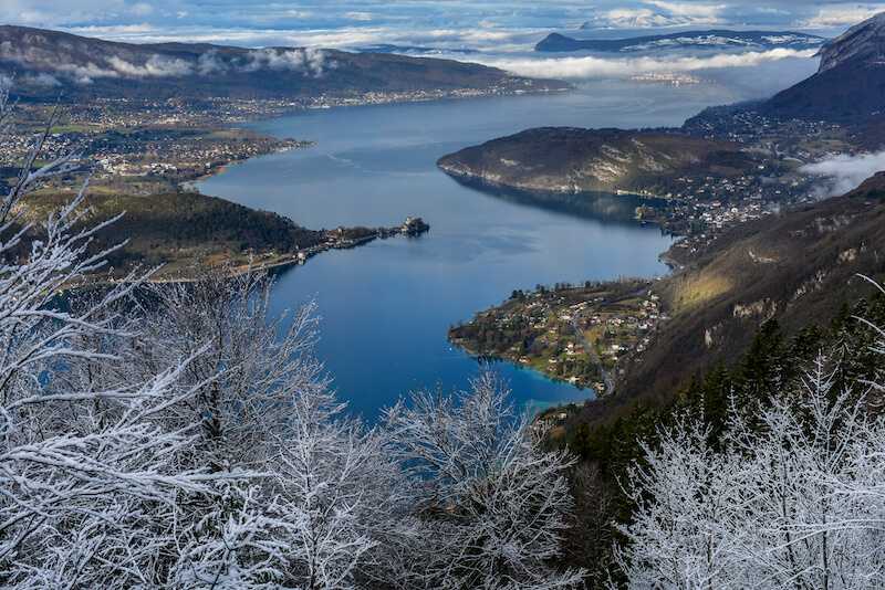 Winter in Lake Annecy