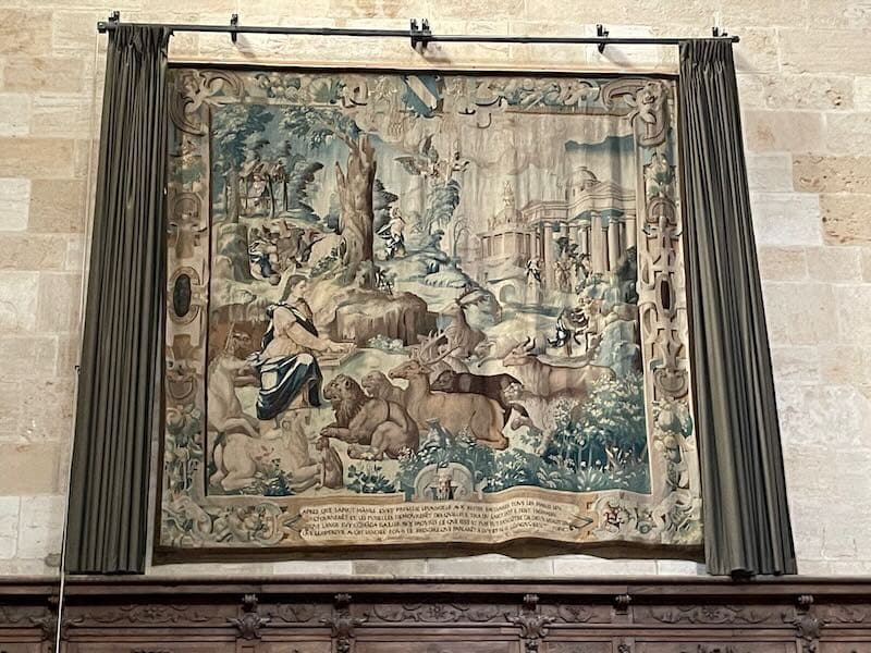 Langres Cathedral tapestry