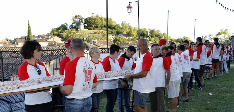 Pink garlic of Lautrec