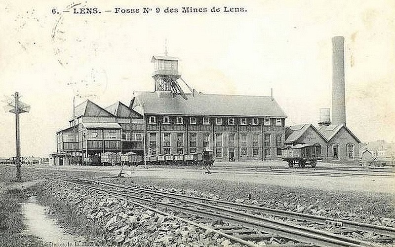 Lens mines before the Louvre was built Lens mines before the Louvre was built