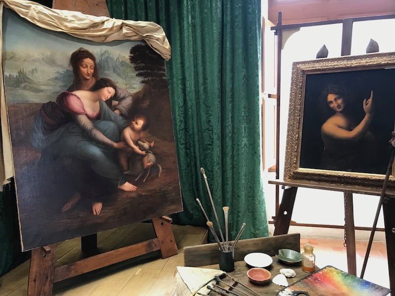 Studio of Leonardo da Vinci at Clos Lucé