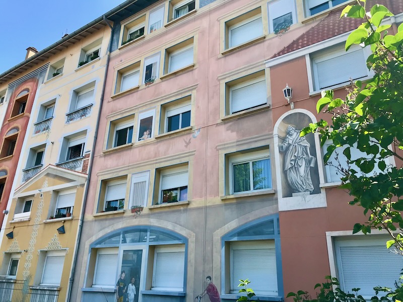 Street art Lyon - more mural than street art