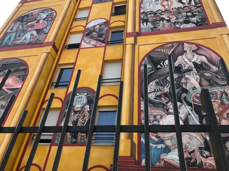 Lyon mural Diego Rivera Lyon mural Diego Rivera