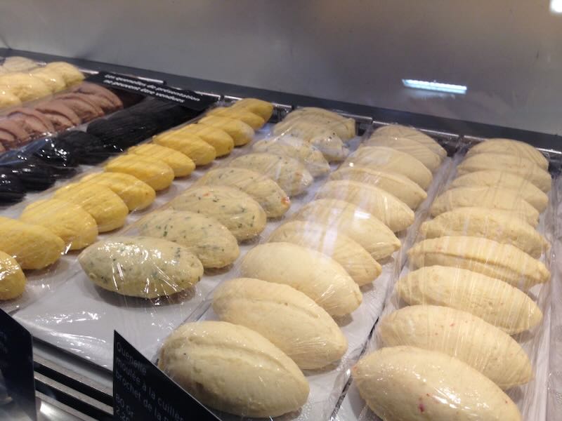 Quenelles in a shop at Les Halles Paul Bocuse Quenelles in a shop at Les Halles Paul Bocuse