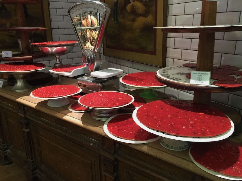 Pralines tart, a Lyon favorite Pralines tart, a Lyon favorite