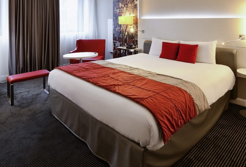 Bedroom in Mercure Hotel Saxe Lafayette in Lyon, France