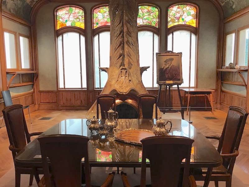 Villa Majorelle dining room Villa Majorelle dining room