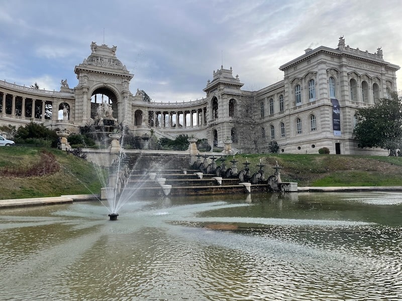 Longchamp Palace, designed to celebrate the arrival of clean water to Marseille. Longchamp Palace, designed to celebrate the arrival of clean water to Marseille.