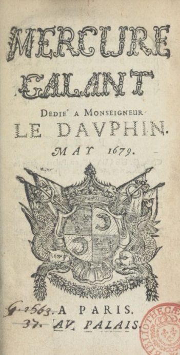 Mercure Galant magazine