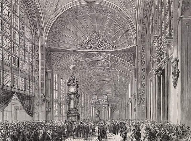 Monumental clock 1878 World's Fair Paris