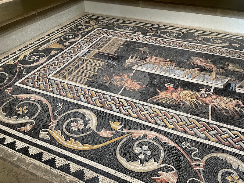 Mosaics at Lugdunum Gallo-Roman Museum