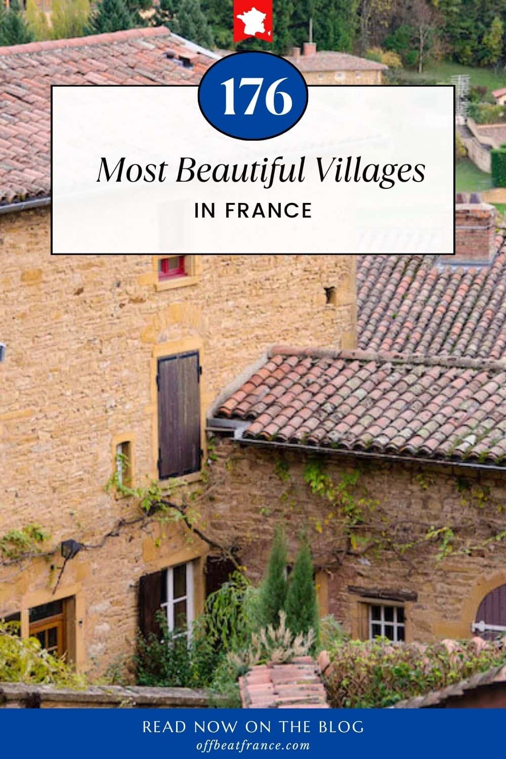 most beautiful villages in France pin