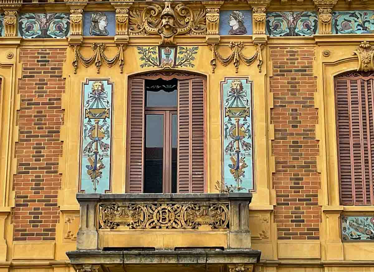 Art Nouveau facade Nancy