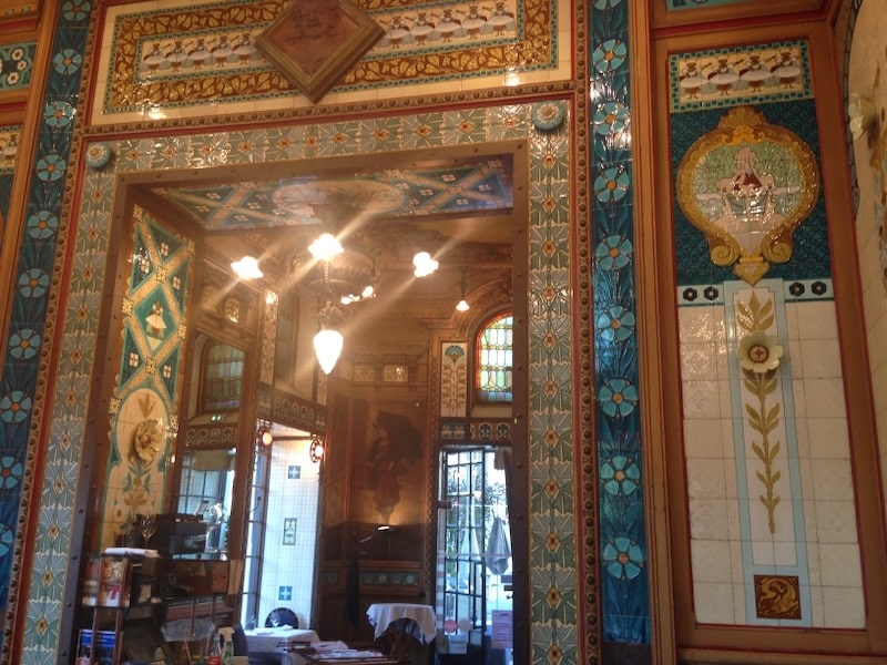 Brasserie La Cigale, Nantes - interior