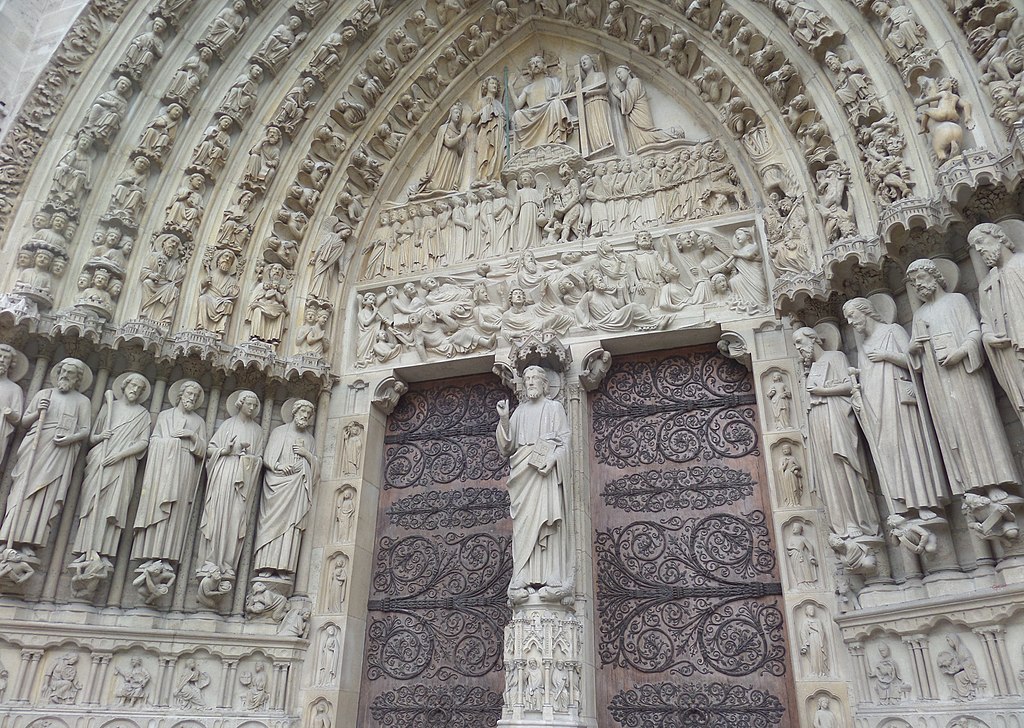 Notre-Dame Paris haunted doors