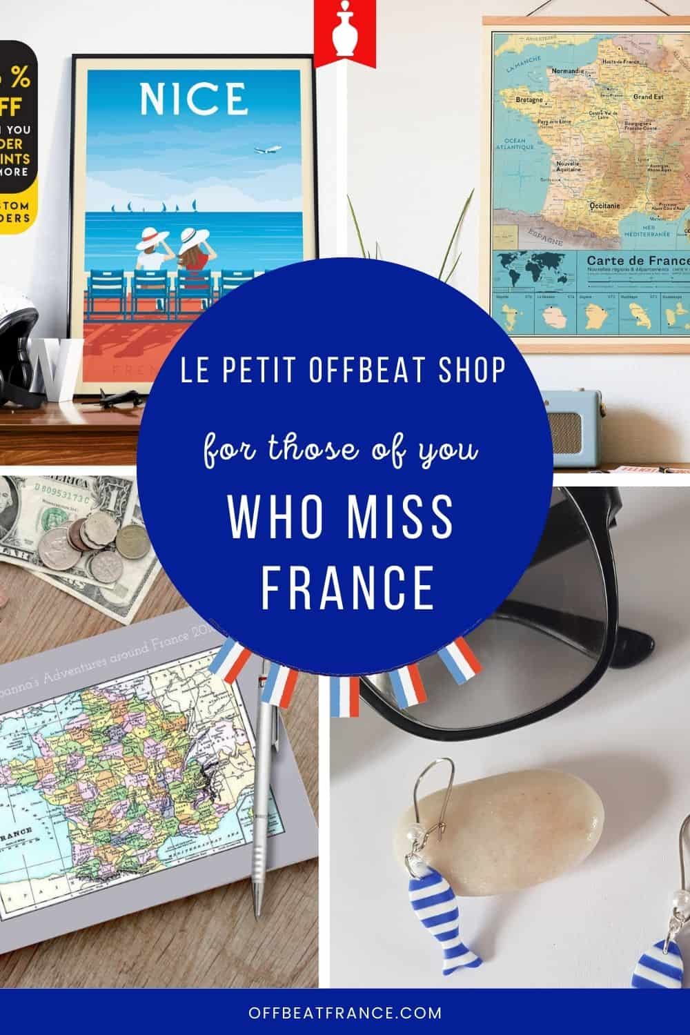 Offbeat France shop pin Offbeat France shop pin