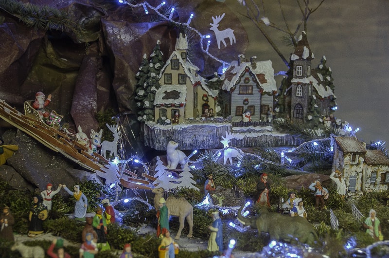 Manger in a window in Oingt Beaujolais Region France