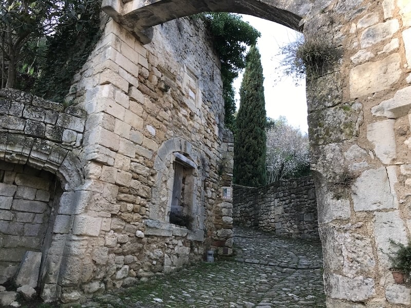 Cobblestones in Oppede-le-Vieux