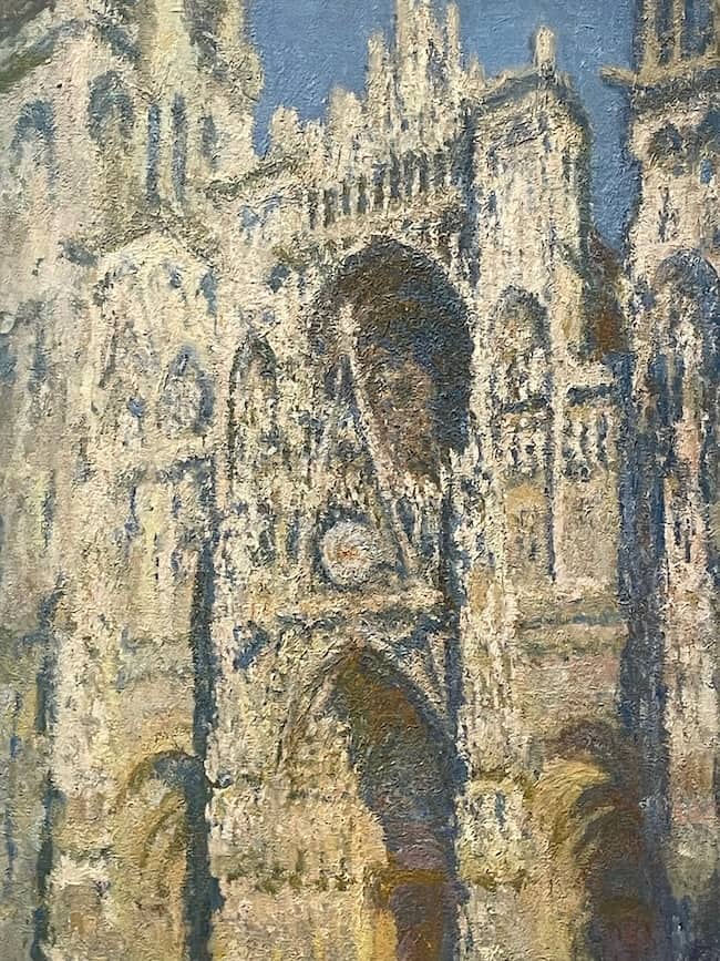 One of the Cathedral series by Monet, hanging in the Orsay Museum
