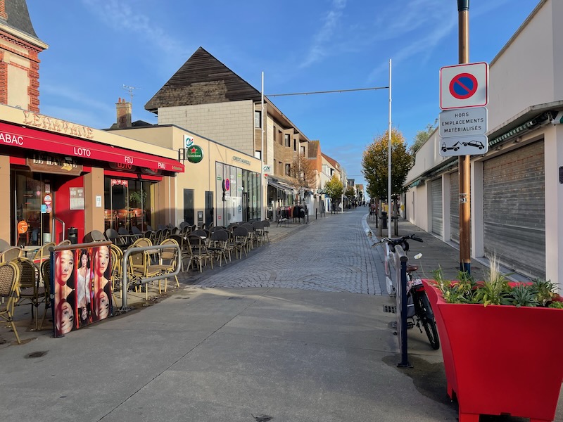 Center of Ouistreham Riva-Bella