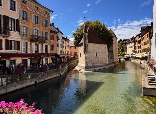 Palais de l'Ile in Annecy Palais de l'Ile in Annecy
