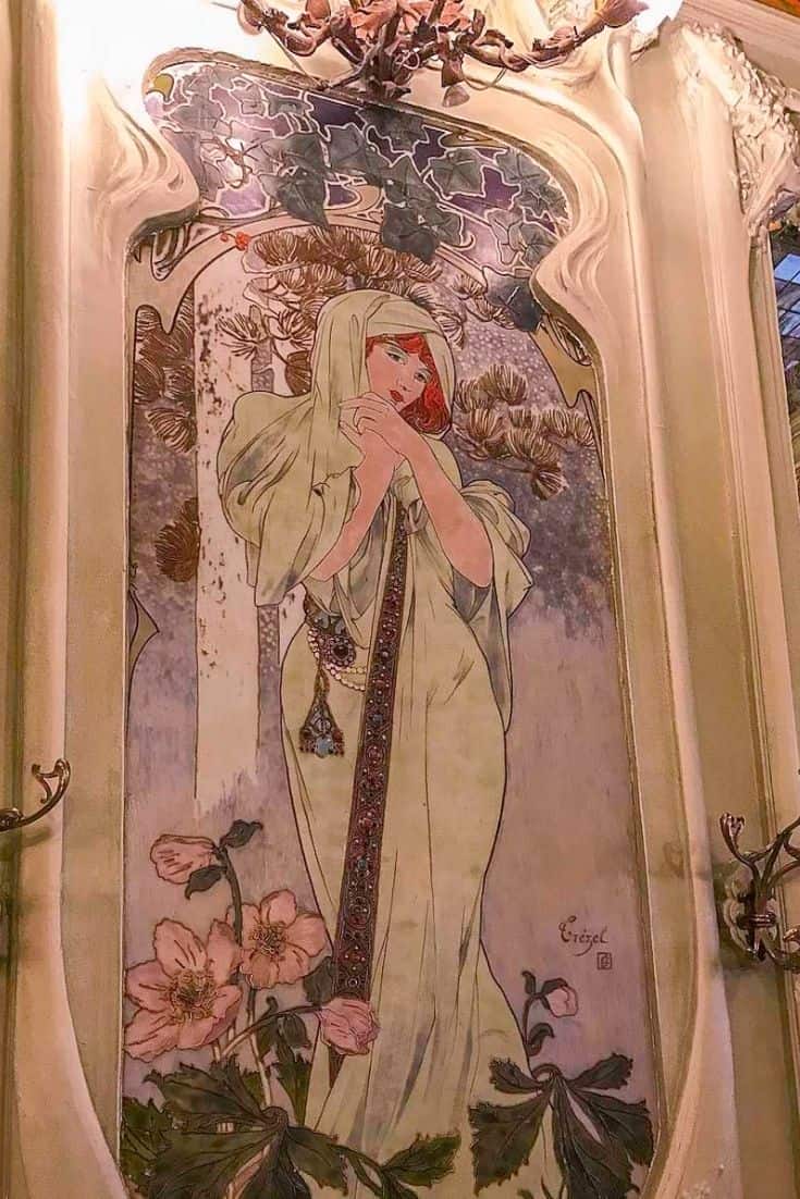 Paris bouillon Art Nouveau pin