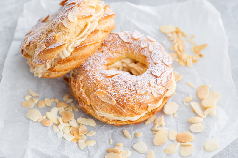 Paris-brest pastry