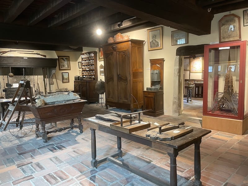 Inside of Perouges museum