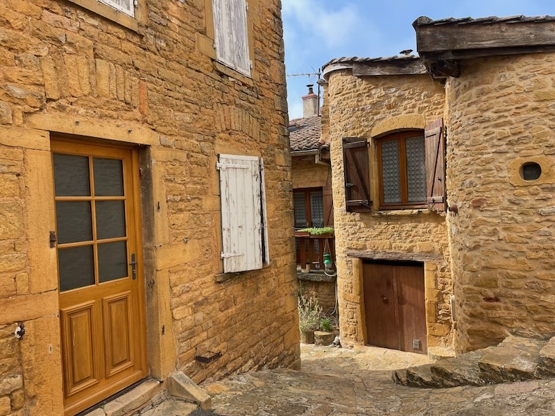 Village of Theize in the Pierres Dorees