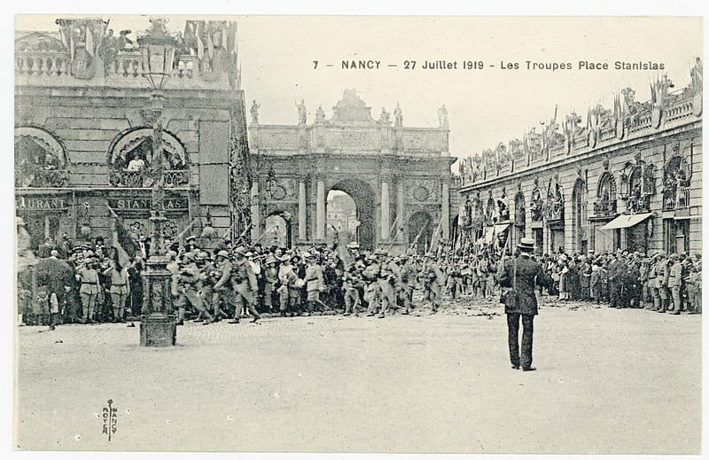 Place Stanislas in 1919